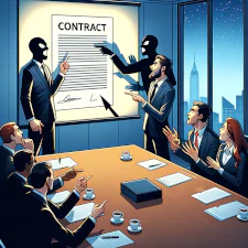 business people in a meeting hidden-agenda