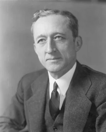 Senator Carl Hatch best known as author of the 'Hatch Act' of 1939 and 1940, preventing federal employees from engaging in political activity